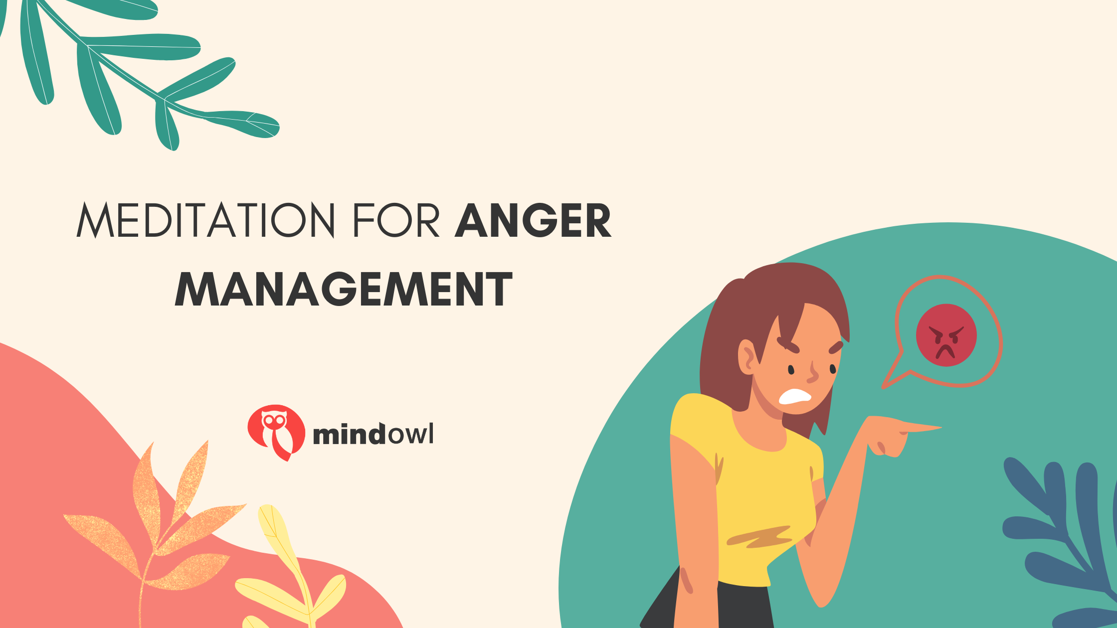 Meditation for anger management