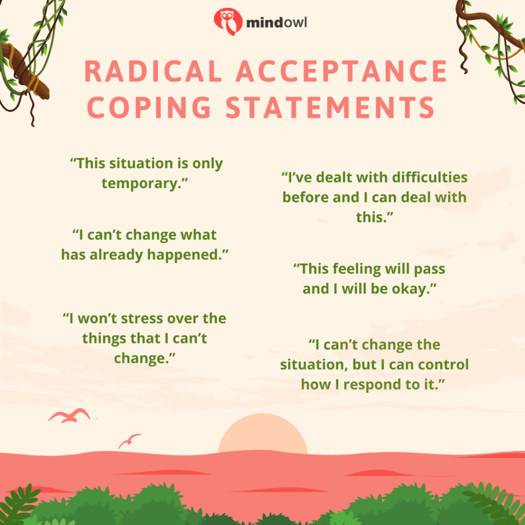 Radical Acceptance statements