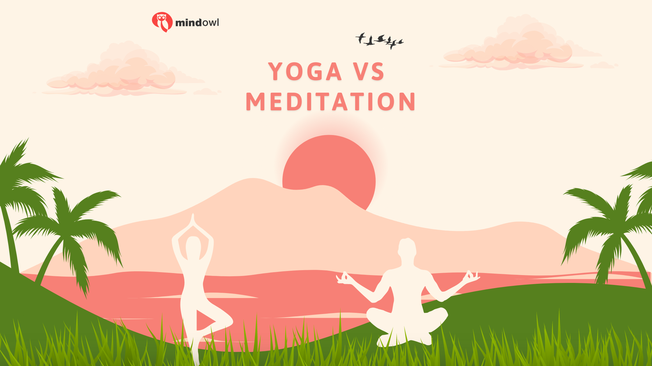 Difference between Yoga & Meditation