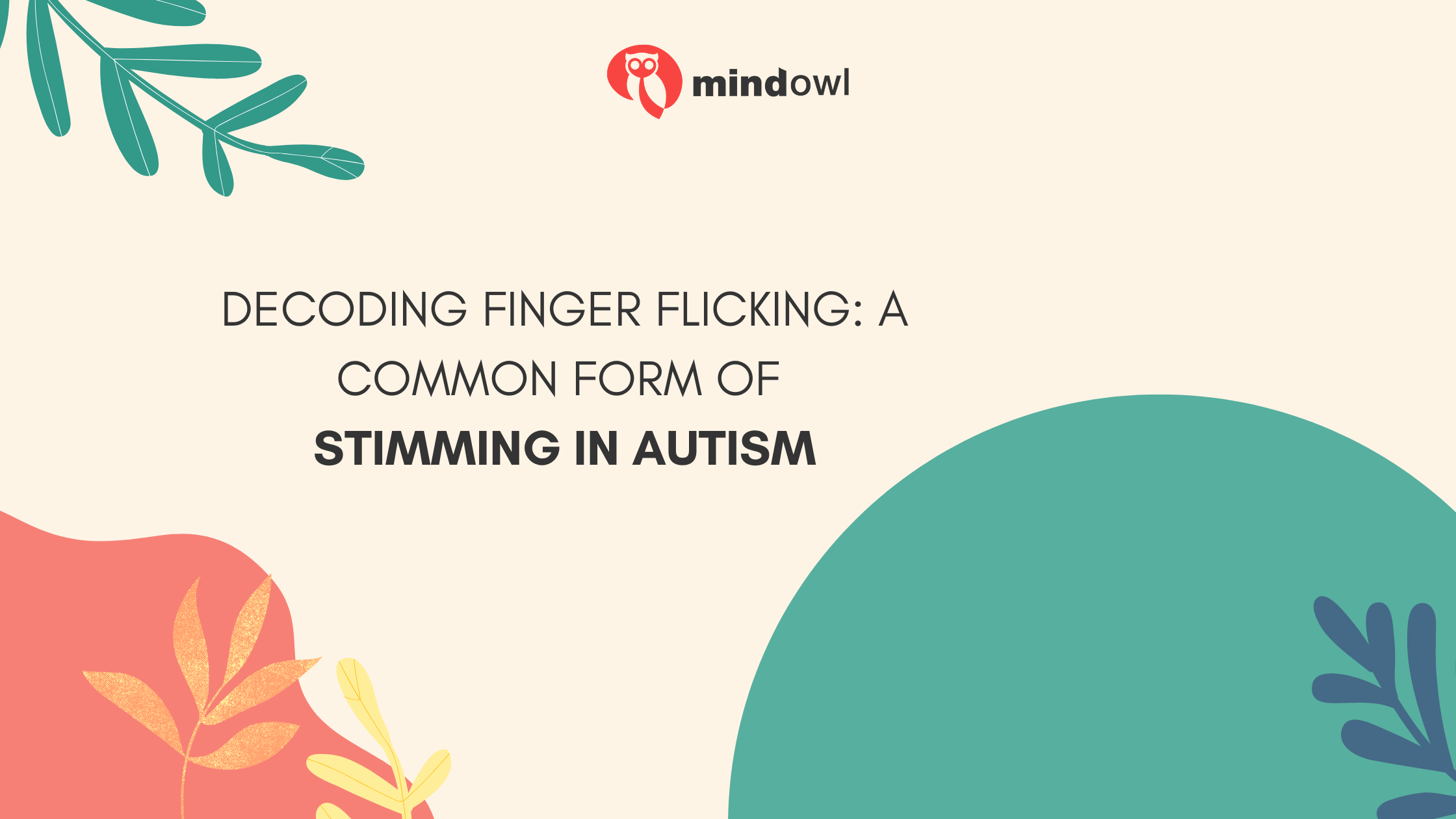 Decoding Finger Flicking: A Common Form of Stimming in Autism