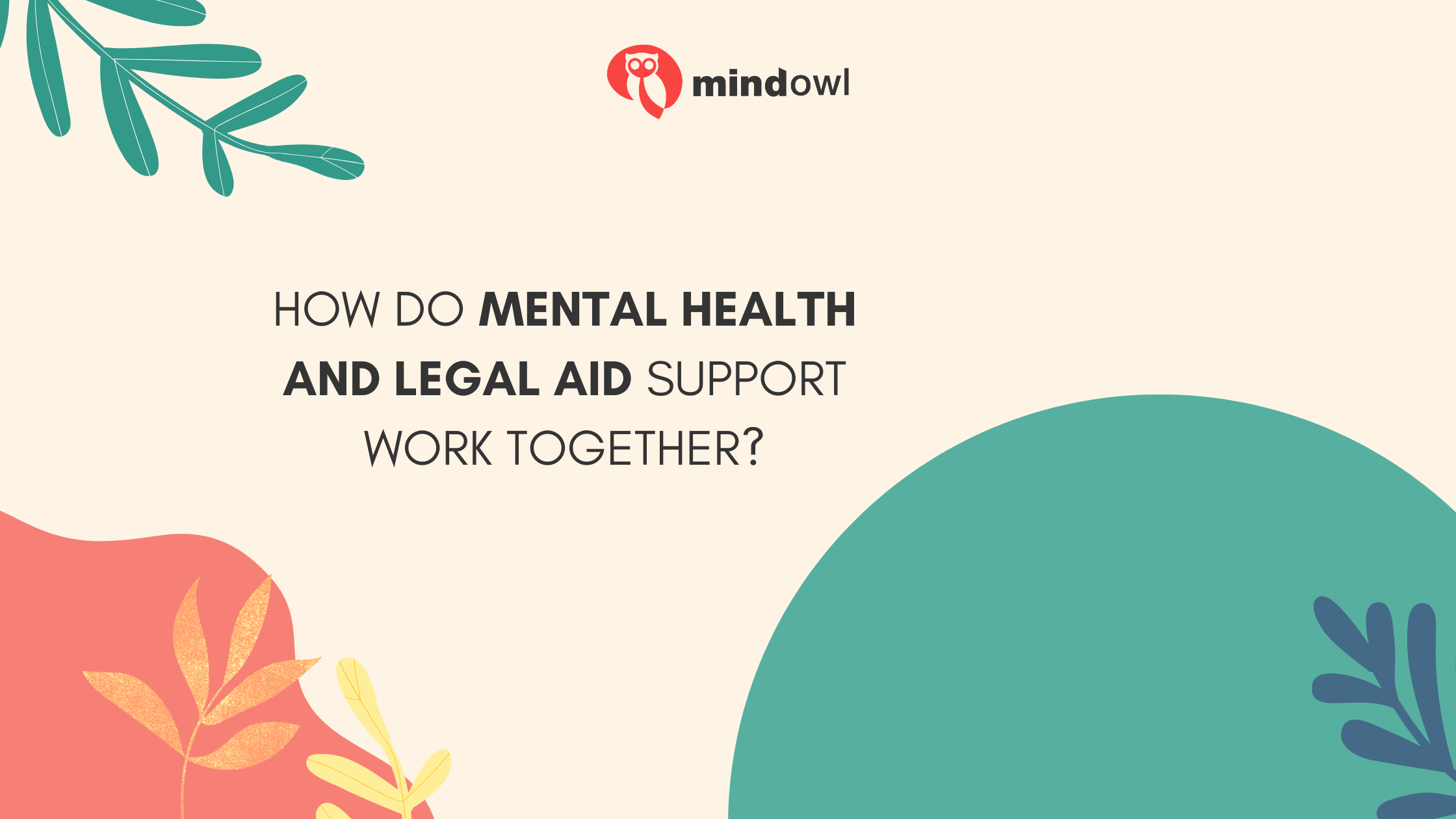 How Do Mental Health and Legal Aid Support Work Together?