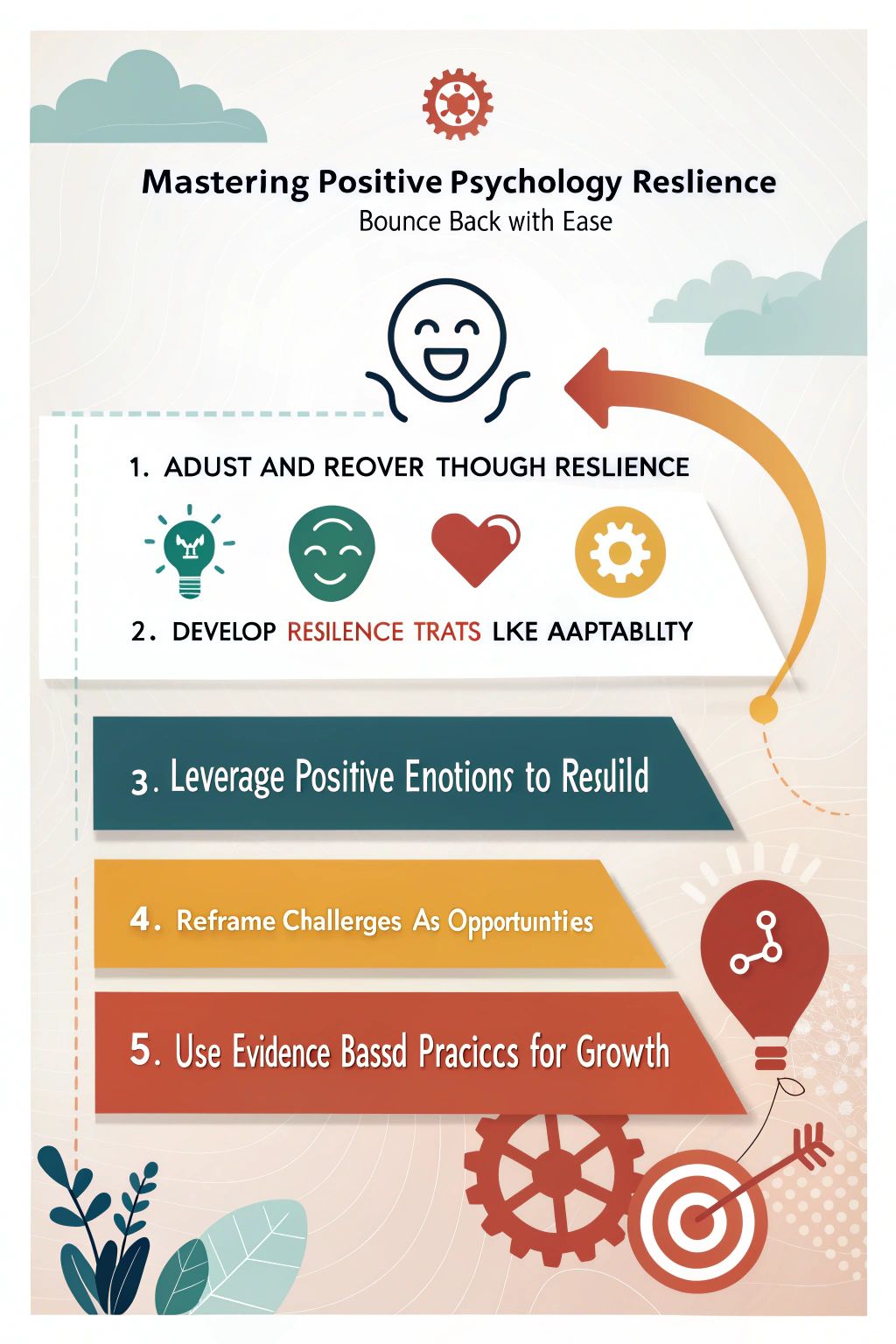 mastering positive psychology resilience bounce back with ease 0674